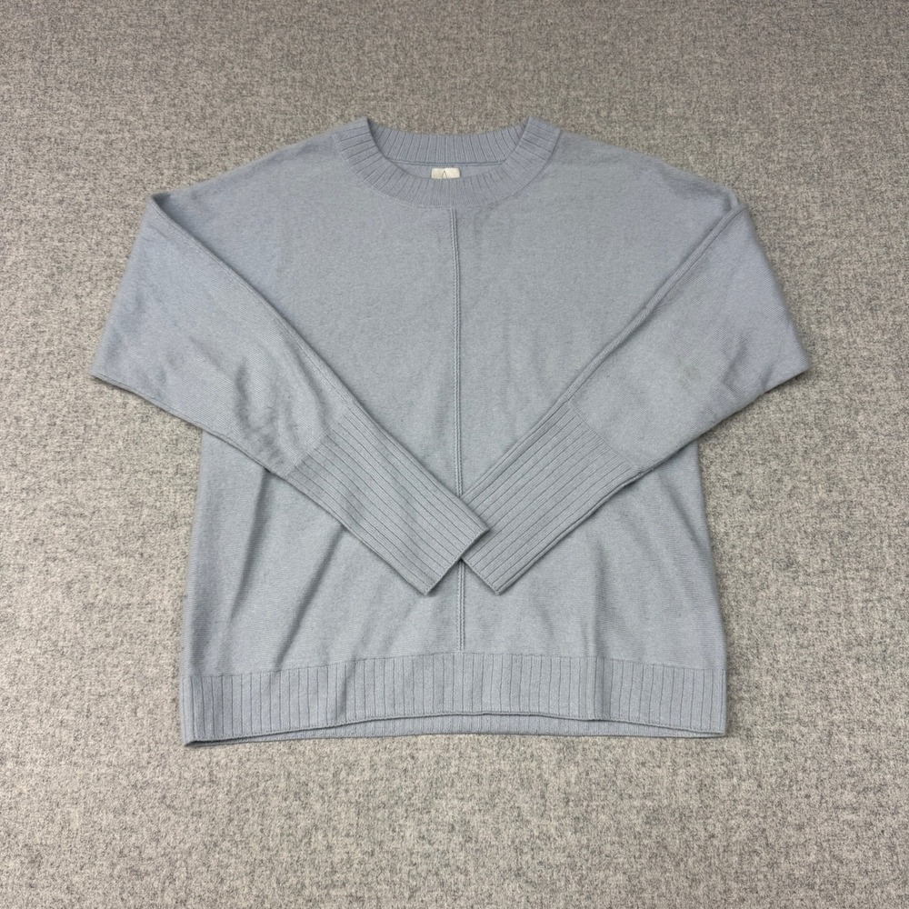 Joie | Cashmere Sweater | Small | Light Blue | 100% 2-Ply Knit Center Seam